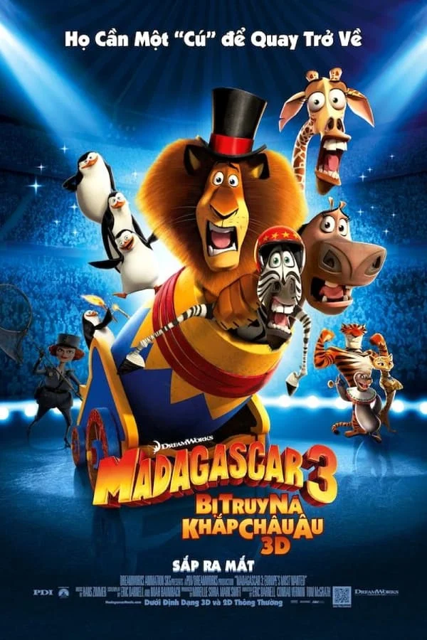Madagascar 3: Europe's Most Wanted